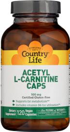 Edpb Acetyl L-carnitine 120 Veg