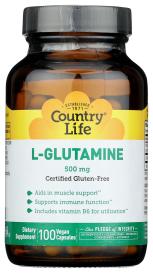 Edpb L-glutamine Caps 500mg 100 Veg