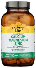 Target Mins Calmagzinc 180tab 180 Tab
