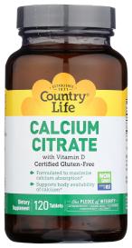 Calcium Citrate W/vit D120 T 120 Tab