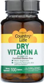 Dry Vit A 10000 Iu 100 Tab