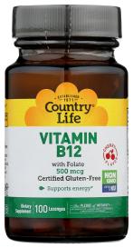 Vitamin B-12 500mcg 100 Loz