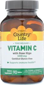Vitamin C 1000 Rose Hips Tr 90 Tab