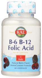 B6 B12 Folic Acid Chew 60 Loz