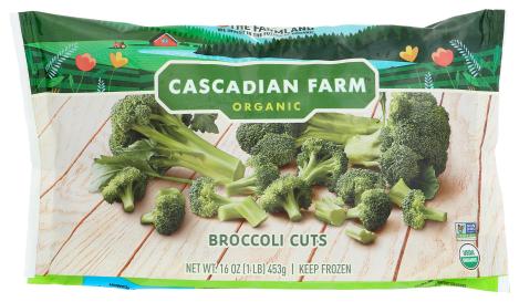 Organic Frozen Broccoli Cuts 16 Oz