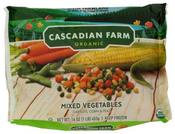 Organic Frozen Mixed Vegetables 16 Oz