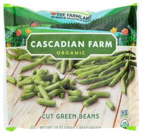 Organic Frozen Cut Green Beans 10 Oz