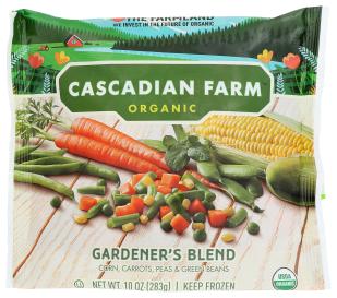 Organic Frozen Gardener's Blend Vegetables 10 Oz