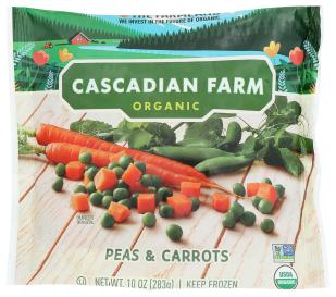 Organic Frozen Peas & Carrots 10 Oz