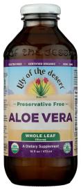 Whole Leaf Aloe Juice 16 Oz
