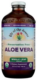 Whl Aloe Juice Pres Free Org 32 Oz