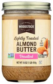 No Salt Smooth Almond Butter 16 Oz