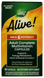 Alive Iron Free 90 Veg