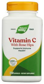 Vit C 500 W/ Rose Hips 250 Cap