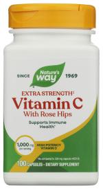 Vit C 1000 W/ Rose Hips 100 Cap