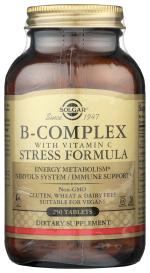 B-complex W/c Stress 250 Tab