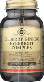 Bilberry Ginkgo Eyebright 60 Veg