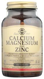Calcium/magnesium/zinc 100 Tab