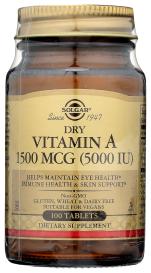 Dry Vit A 5000iu 100 Tab