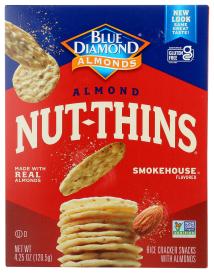 Gluten-free Smokehouse Almond Nut-thins Crackers 4.25 Oz