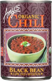 Chili Blk Bean Medium Org 14.7 Oz
