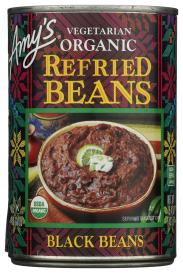 Refried Black Beans Org 15.4 Oz