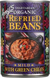 Refried Beans Green Chile Or 15.4 Oz