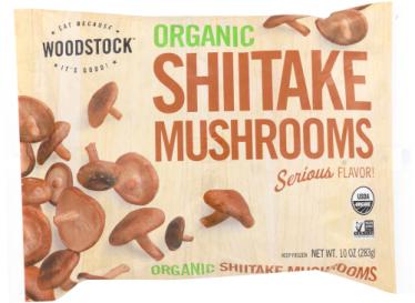 Organic Frozen Shiitake Mushrooms 10 Oz