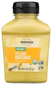 Organic Gluten-free Yellow Mustard Squeeze Bottle 8 Oz