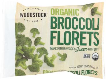 Organic Frozen Broccoli Florets 10 Oz