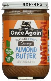 Almond Butter Smooth 16 Oz