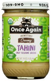 Tahini Org 16 Oz