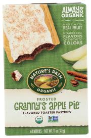 Organic Fair Trade Frosted Granny's Apple Pie Toaster Pastries 11 Oz