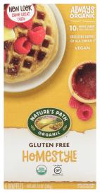 Organic Gluten-free Vegan Homestyle Waffles 7.4 Oz