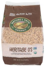 Organic Heritage O's Cereal 32 Oz