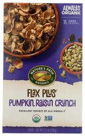 Organic Flax Plus Pumpkin Raisin Crunch Cereal 12.35 Oz