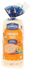 Rice Cakes Cinnamon Toast Org 9.5 Oz