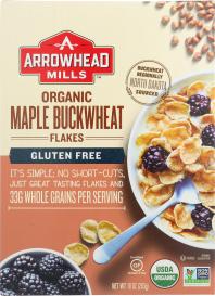 Organic Gluten-free Maple Buckwheat Flakes Cereal 10 Oz