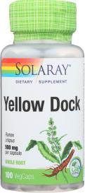 Yellow Dock 100 Cap
