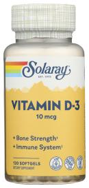 Vit D 400iu Natural 120 Sg