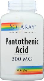 Pantothenic Acid-500 250 Cap