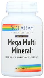 Mega Multi Mineral Iron-fre 100 Cap
