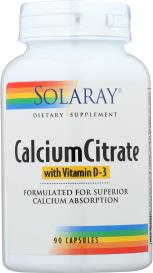 Cal Citrate W/ Vit D 90 Cap