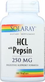 Hcl With Pepsin 180 Cap