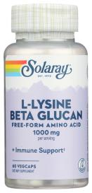 L-lysine W/beta Glucan 60 Cap