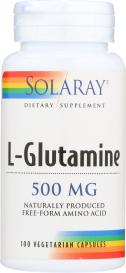 Free-form L-glutamine 500mg 100 Cap