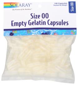 Empty Gel Caps Size 00 100 Cap