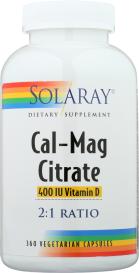 Cal Mag Citrate W/vit D 360 Veg