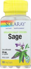 Org Sage Leaf 285 Mg 100 Veg