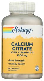 Cal Citrate W/ Vit D 180 Cap
